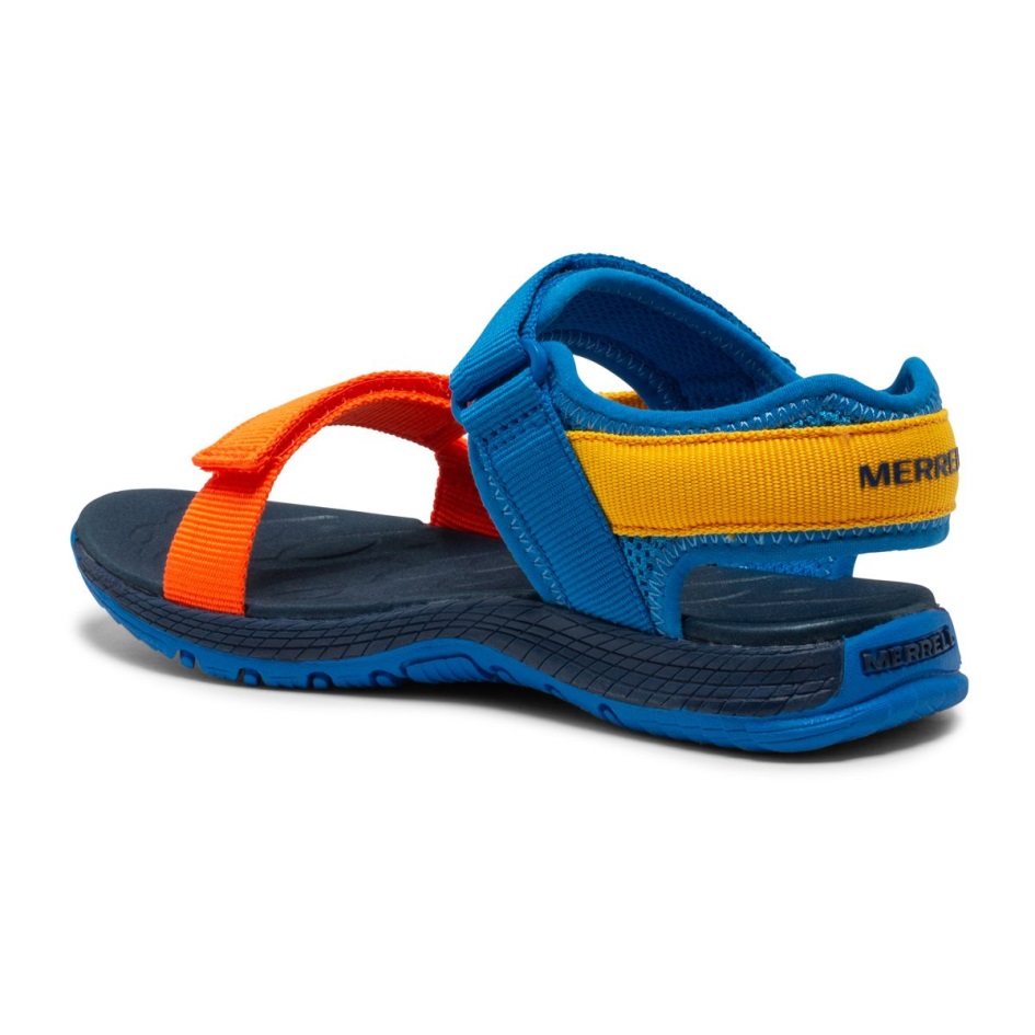 Merrell Big Kid's Kahuna Web Sandaali Sininen Multi