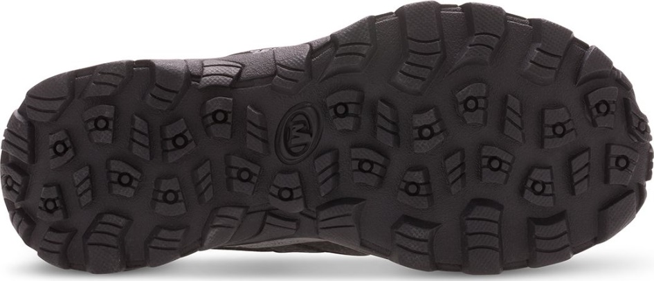 Merrell Big Kid's Kevyt Tekninen Nahka Pikakiinnitys Vedenpitävä Musta