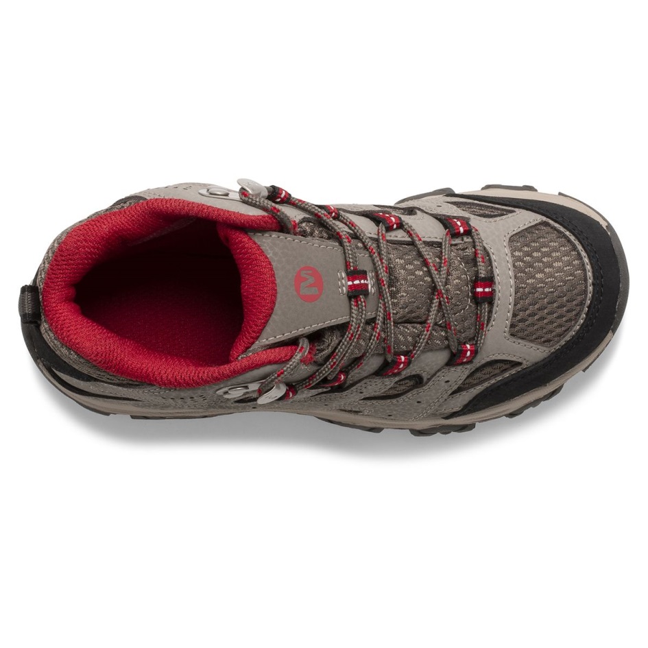 Merrell Big Kid's Moab 3 Mid Vedenpitävä Boulder-punainen Boot