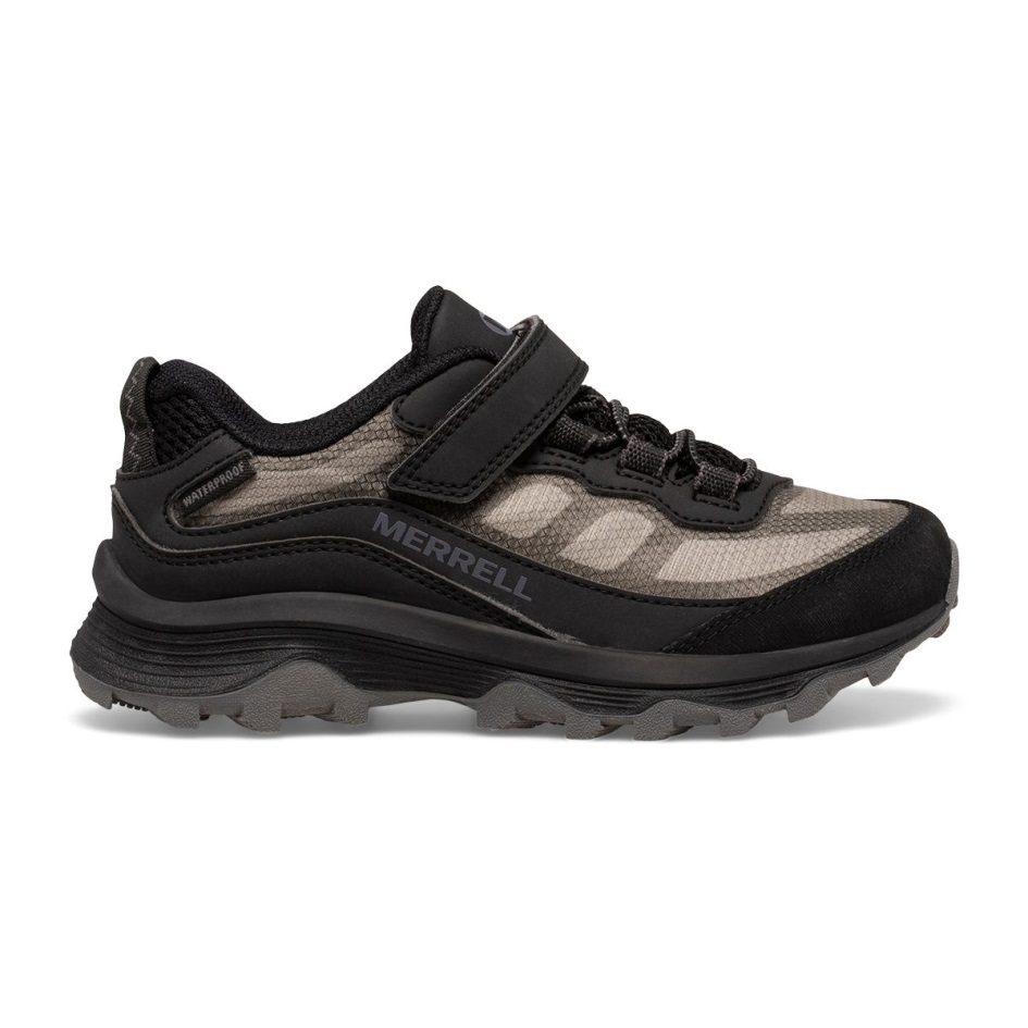 Merrell Big Kid's Moab Nopeus Alhainen Ilmastointi Vedenpitävä Musta