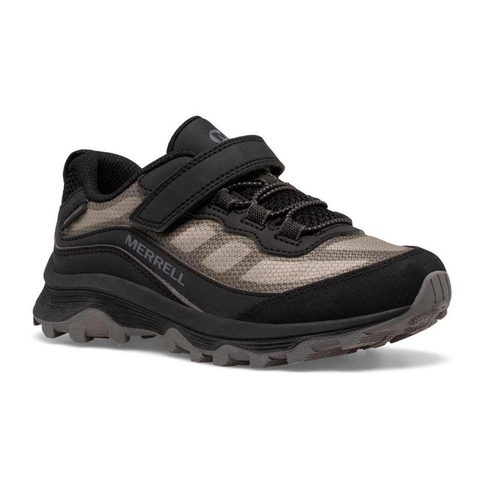 Merrell Big Kid's Moab Nopeus Alhainen Ilmastointi Vedenpitävä Musta