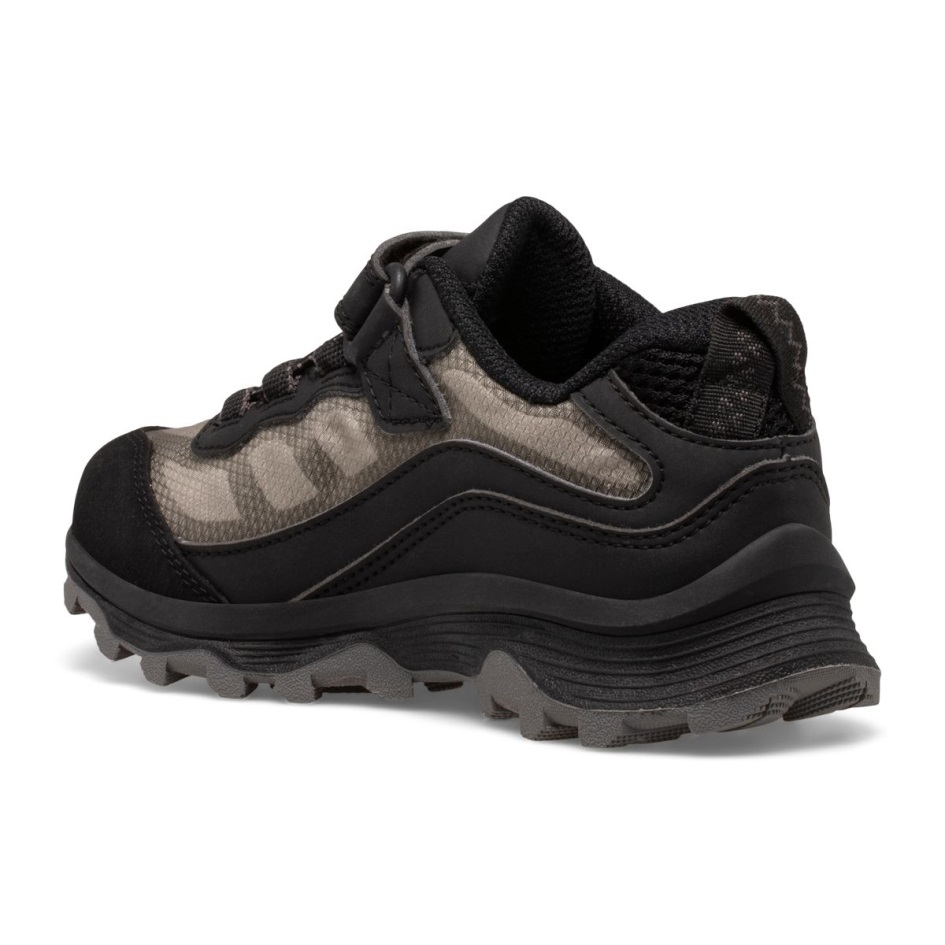 Merrell Big Kid's Moab Nopeus Alhainen Ilmastointi Vedenpitävä Musta