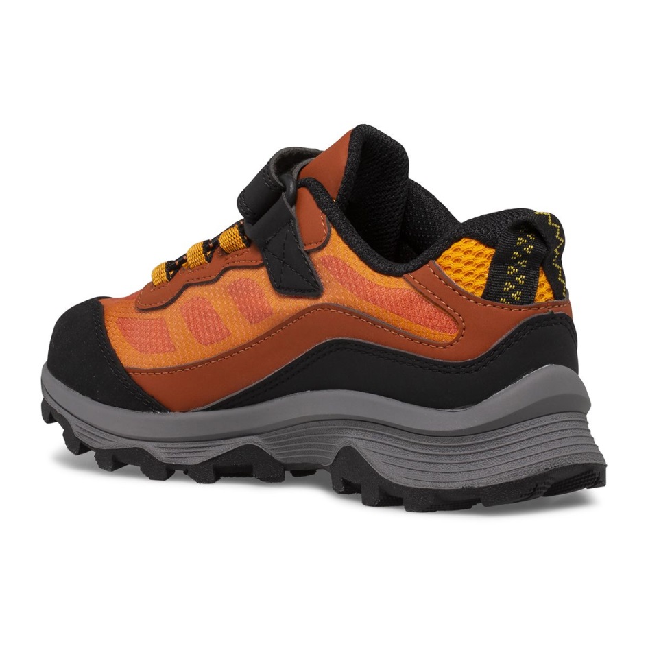 Merrell Big Kid's Moab Nopeus Alhainen Ilmastointi Vedenpitävä Oranssi-musta