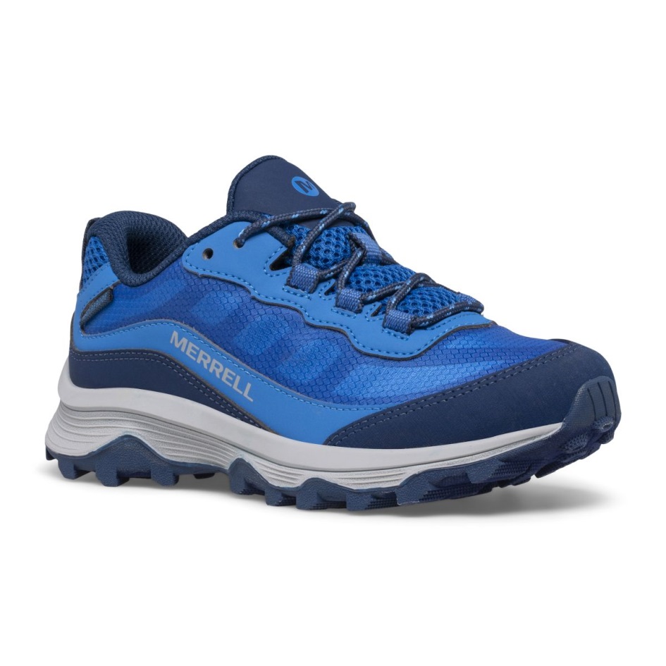 Merrell Big Kid's Moab Speed Matala Vedenpitävä Sininen