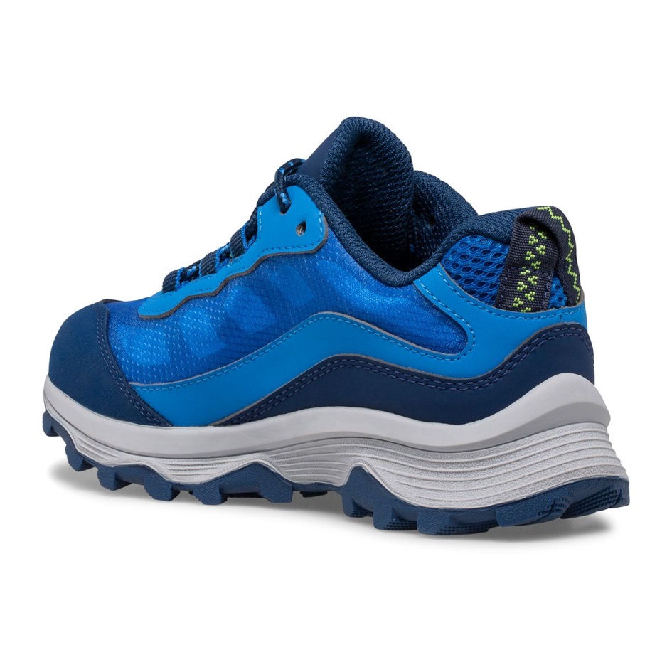 Merrell Big Kid's Moab Speed Matala Vedenpitävä Sininen