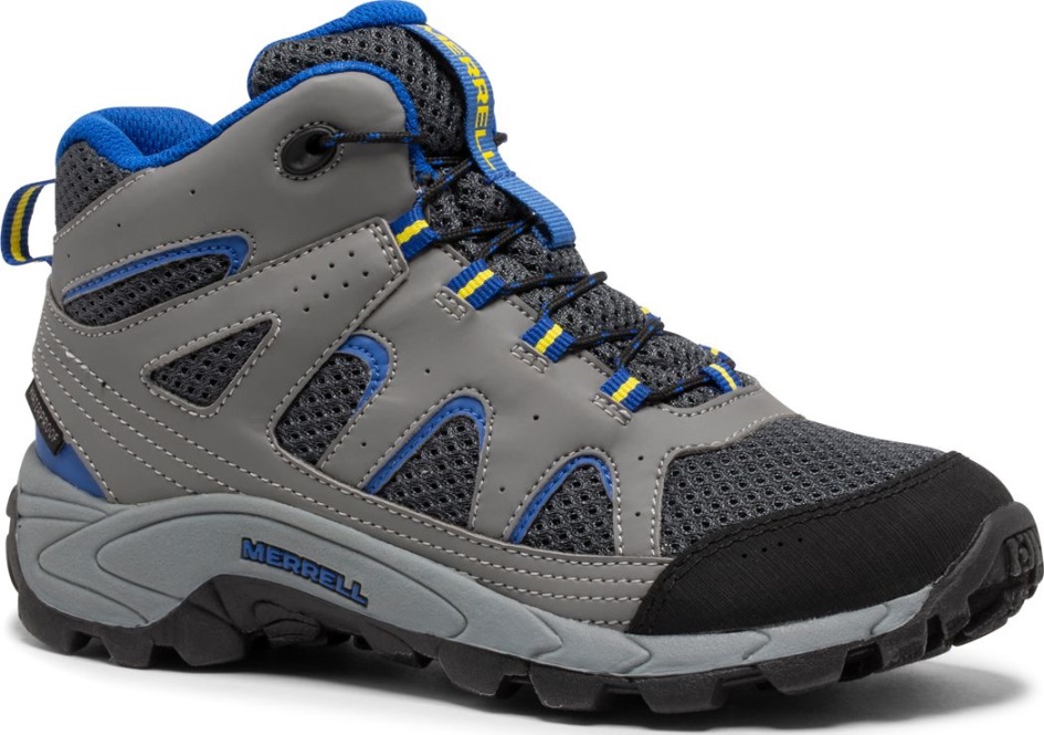 Merrell Big Kid's Oakcreek Mid Pits Vedenpitävä Boot Charcoal