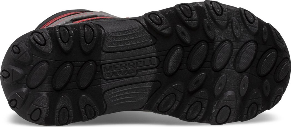Merrell Ison Lapsen Outback Lumikengät Musta-harmaa-punainen