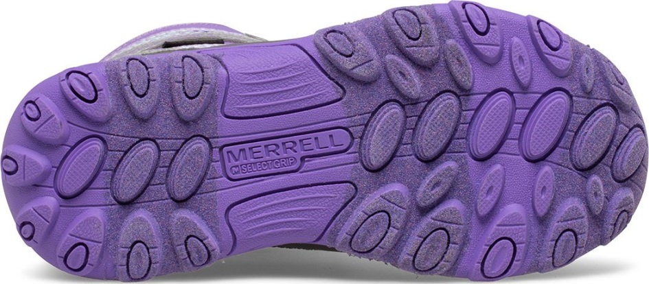Merrell Big Kid's Outback -lumikenkä Violetti-hopea