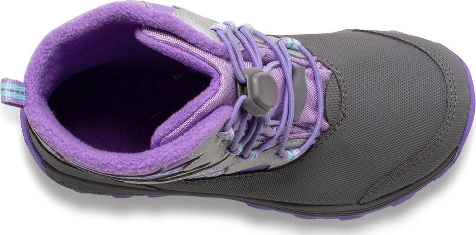 Merrell Big Kid's Outback -lumikenkä Violetti-hopea