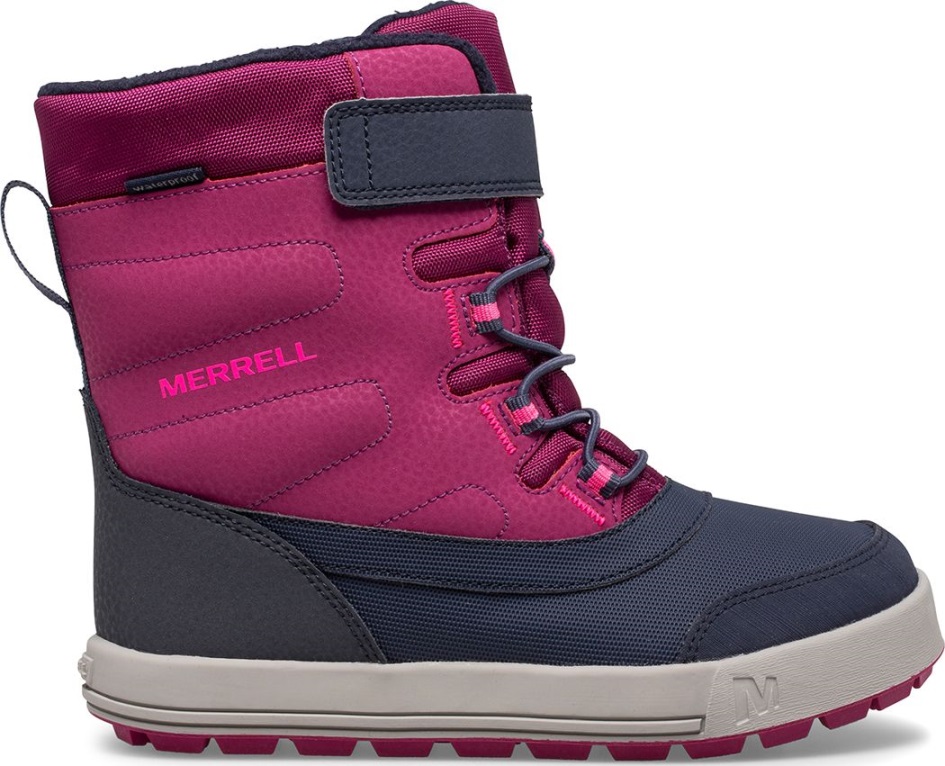Merrell Big Kid's Snow Storm Vedenpitävä Boot Berry-laivasto