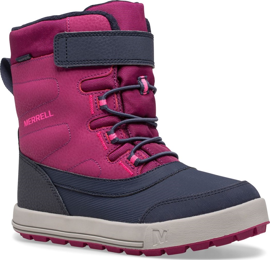 Merrell Big Kid's Snow Storm Vedenpitävä Boot Berry-laivasto
