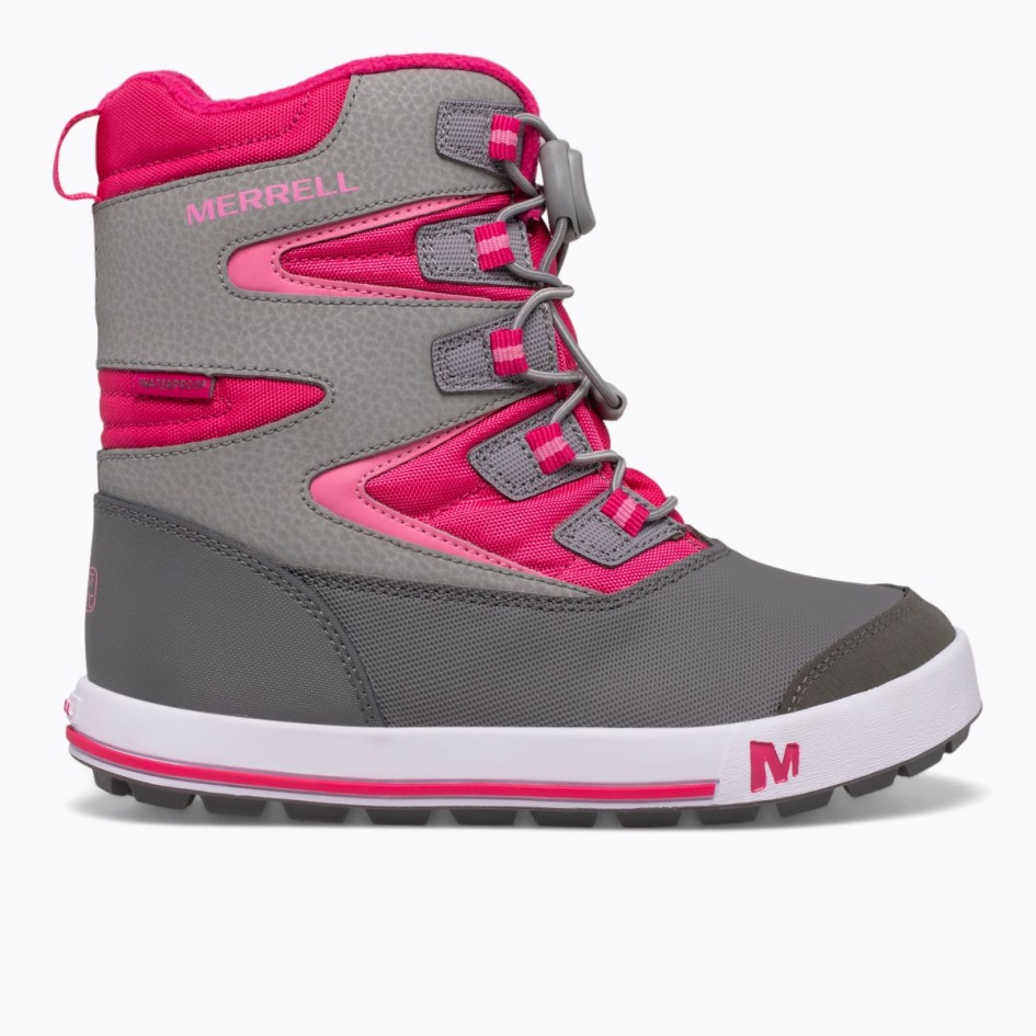 Merrell Pikkulapsen Lumipankki 3.0 Saappaat Harmaamarja