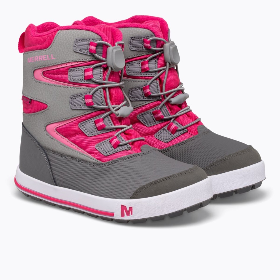 Merrell Pikkulapsen Lumipankki 3.0 Saappaat Harmaamarja