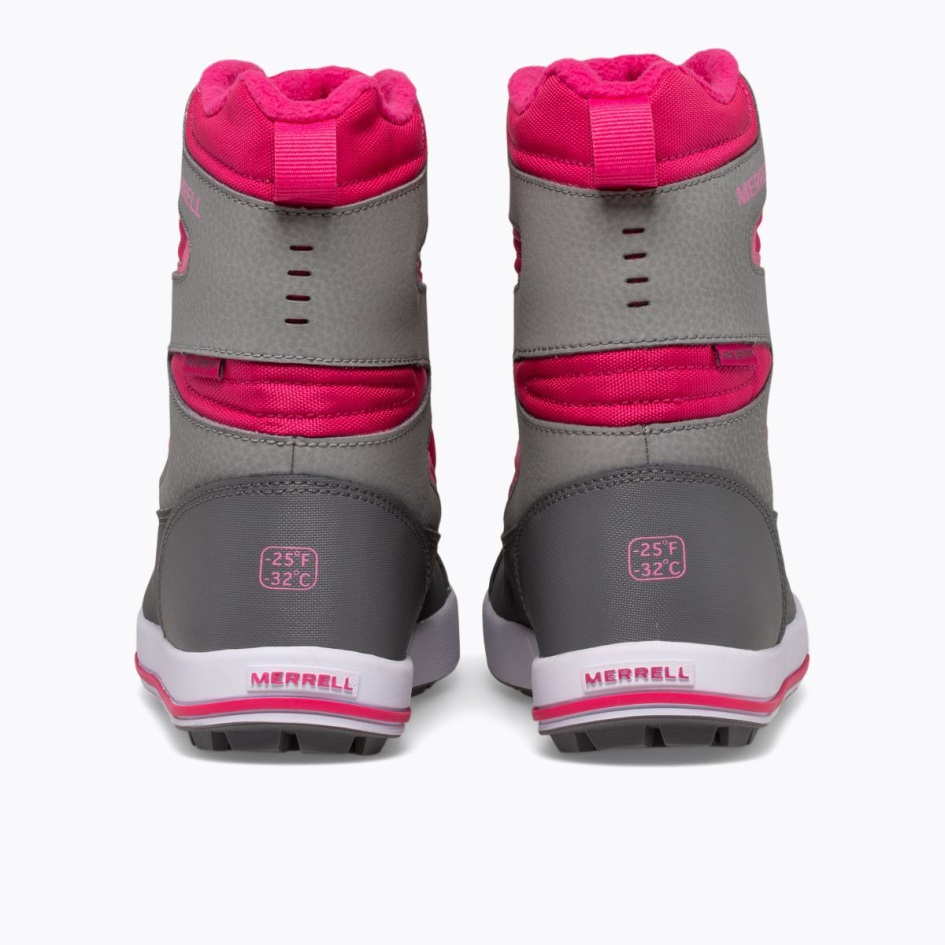 Merrell Pikkulapsen Lumipankki 3.0 Saappaat Harmaamarja