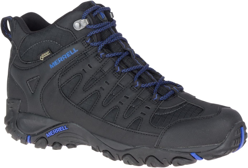 Merrell Miesten Accentor Sport Mid Gore-tex Musta-sodaliitti