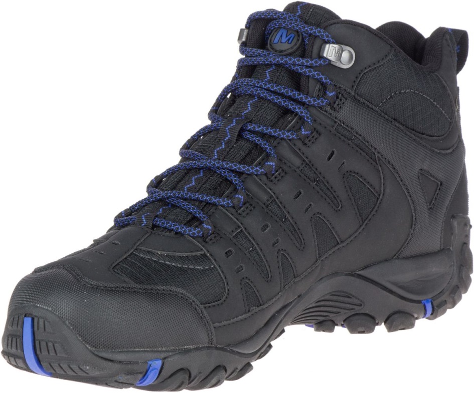 Merrell Miesten Accentor Sport Mid Gore-tex Musta-sodaliitti