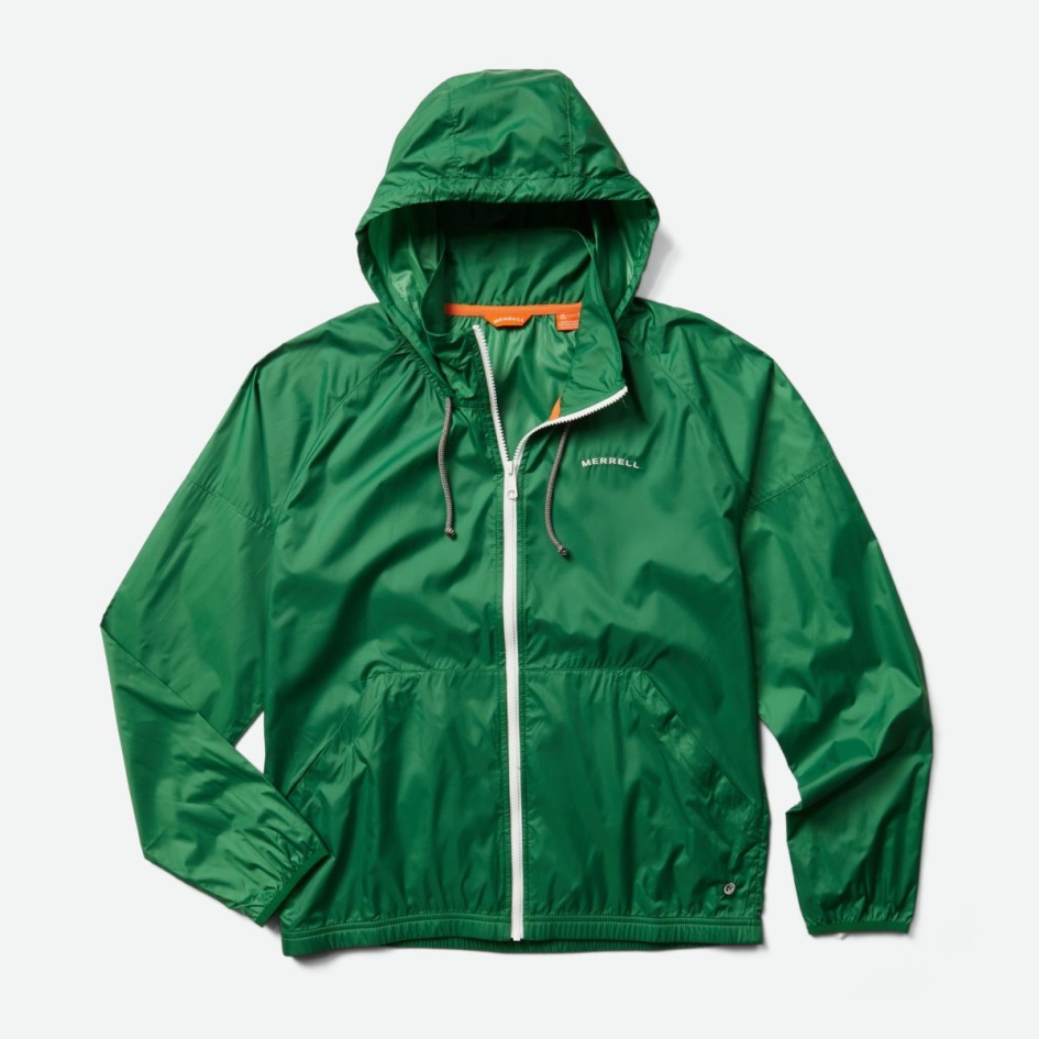 Merrell Miesten Leppä Pakattava Tuulikuori Runsaanvihreä