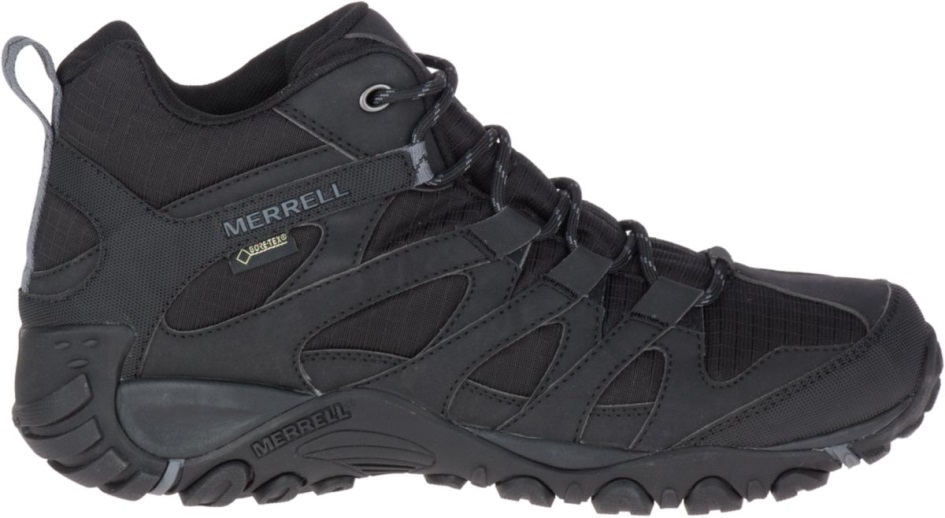 Merrell Miesten Alverstonen Urheilu Keskikokoinen Gore-tex Black-rock