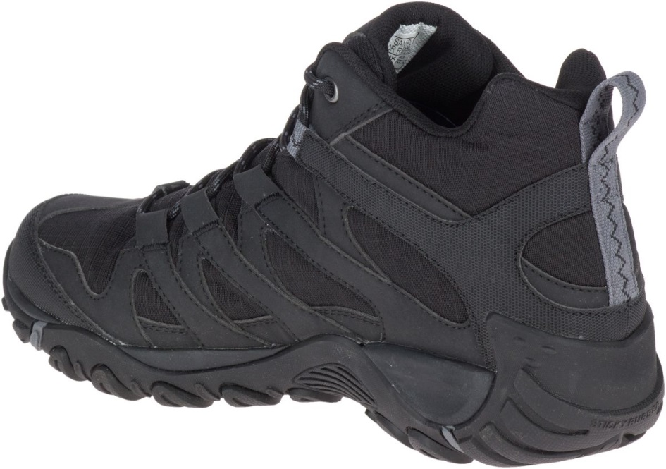 Merrell Miesten Alverstonen Urheilu Keskikokoinen Gore-tex Black-rock