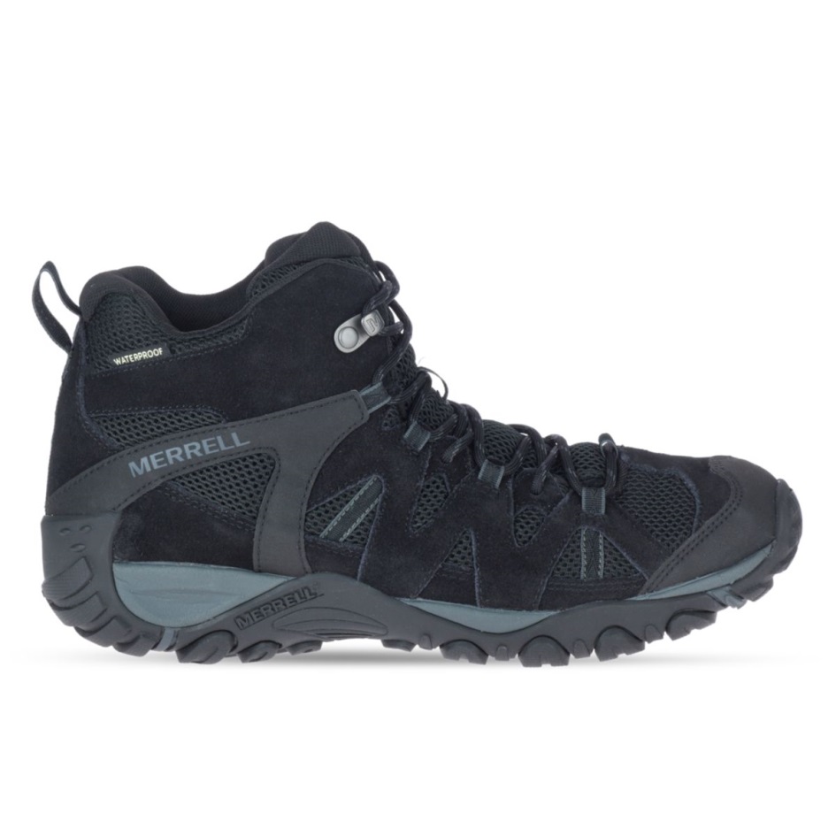 Merrell Miesten Deverta 2 Mid Vedenpitävä Musta-graniitti