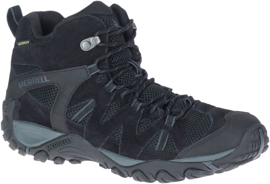 Merrell Miesten Deverta 2 Mid Vedenpitävä Musta-graniitti