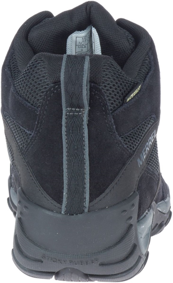 Merrell Miesten Deverta 2 Mid Vedenpitävä Musta-graniitti