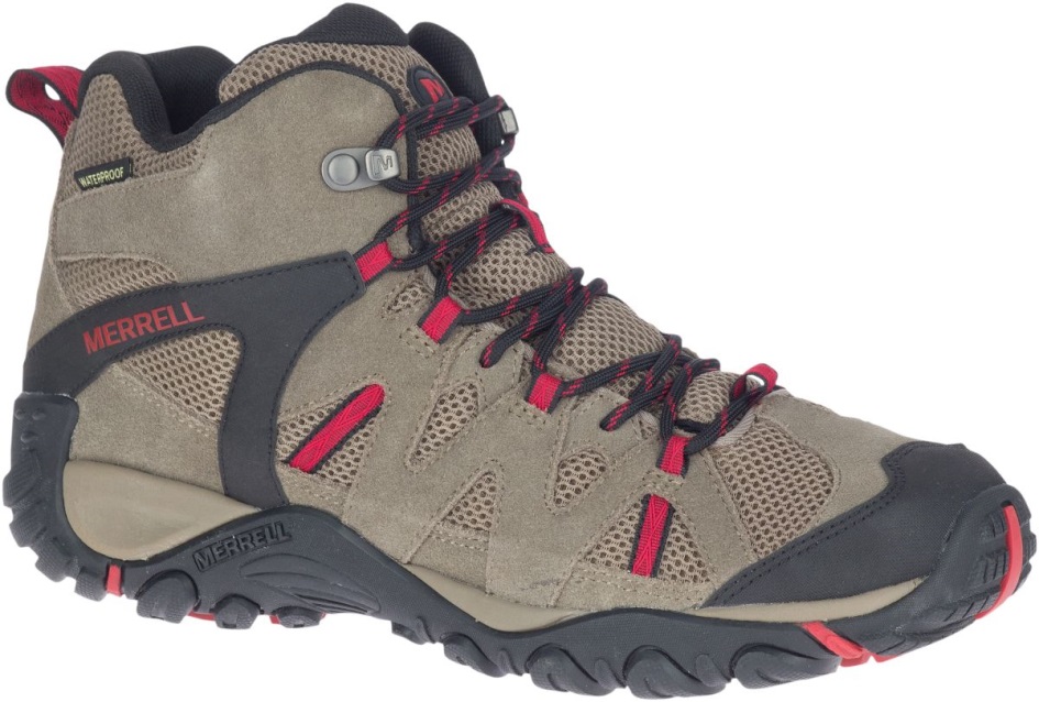 Merrell Miesten Deverta 2 Mid Vedenpitävä Boulder-tulisen Punainen