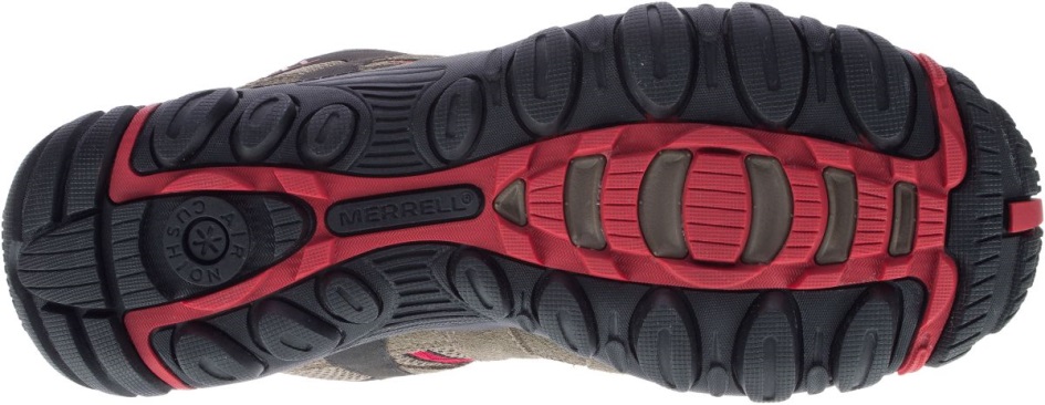 Merrell Miesten Deverta 2 Mid Vedenpitävä Boulder-tulisen Punainen