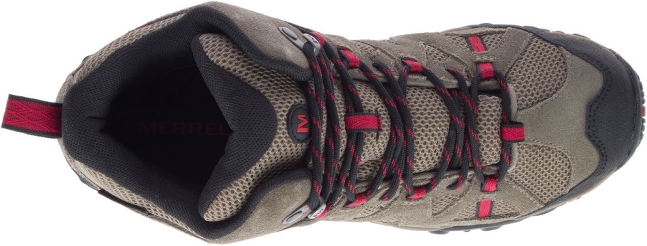 Merrell Miesten Deverta 2 Mid Vedenpitävä Boulder-tulisen Punainen