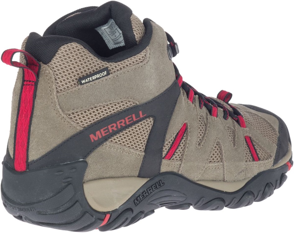 Merrell Miesten Deverta 2 Mid Vedenpitävä Boulder-tulisen Punainen