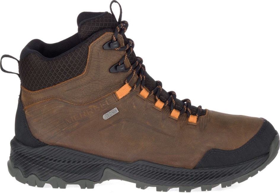 Merrell Miesten Metsään Sidottu Keskivedenpitävä Tumma Maa