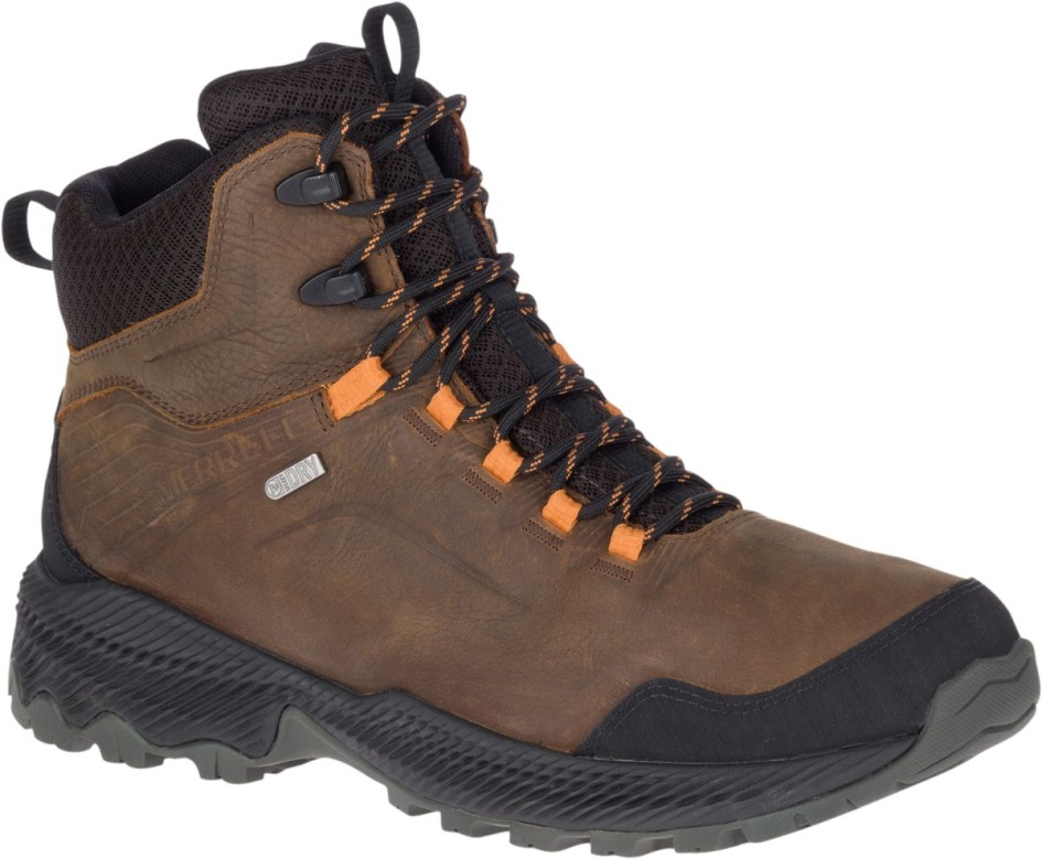 Merrell Miesten Metsään Sidottu Keskivedenpitävä Tumma Maa