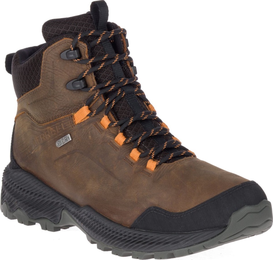 Merrell Miesten Metsään Sidottu Keskivedenpitävä Tumma Maa