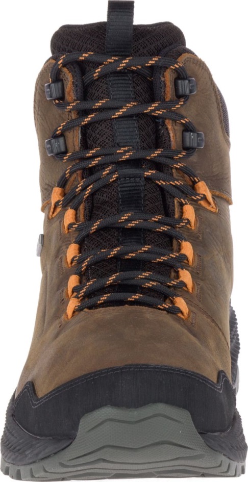 Merrell Miesten Metsään Sidottu Keskivedenpitävä Tumma Maa