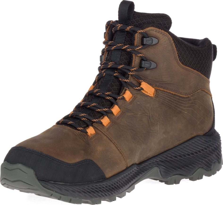 Merrell Miesten Metsään Sidottu Keskivedenpitävä Tumma Maa