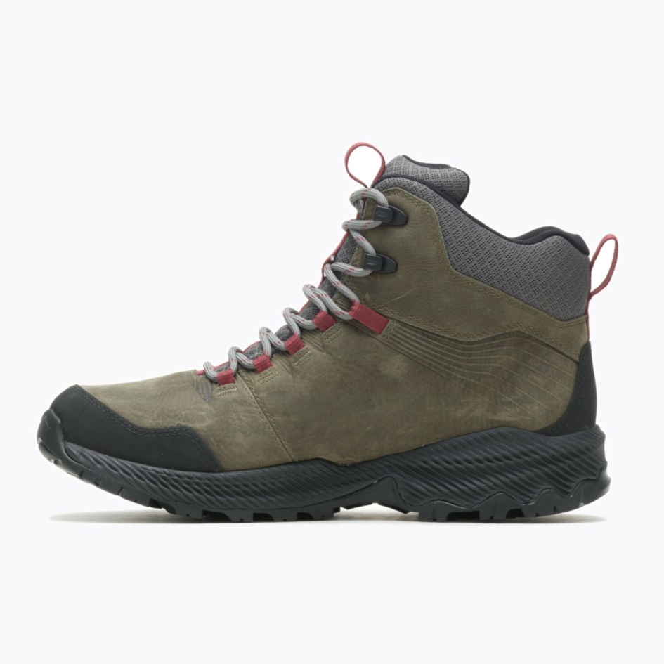 Merrell Miesten Metsään Sidottu Puolivälissä Vedenpitävä Merrell Harmaa
