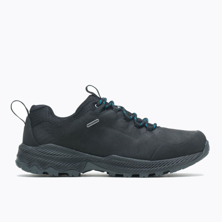 Merrell Miesten Metsään Sidottu Vedenpitävä Musta