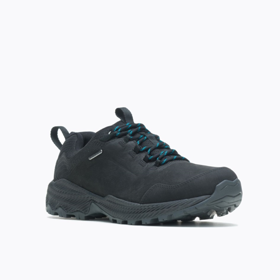 Merrell Miesten Metsään Sidottu Vedenpitävä Musta
