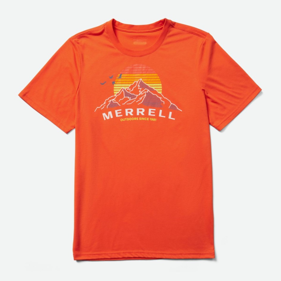 Merrell Miesten Merrell Mountains T-sähinkäinen