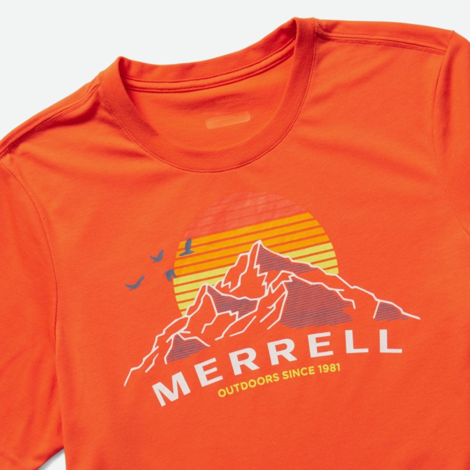 Merrell Miesten Merrell Mountains T-sähinkäinen