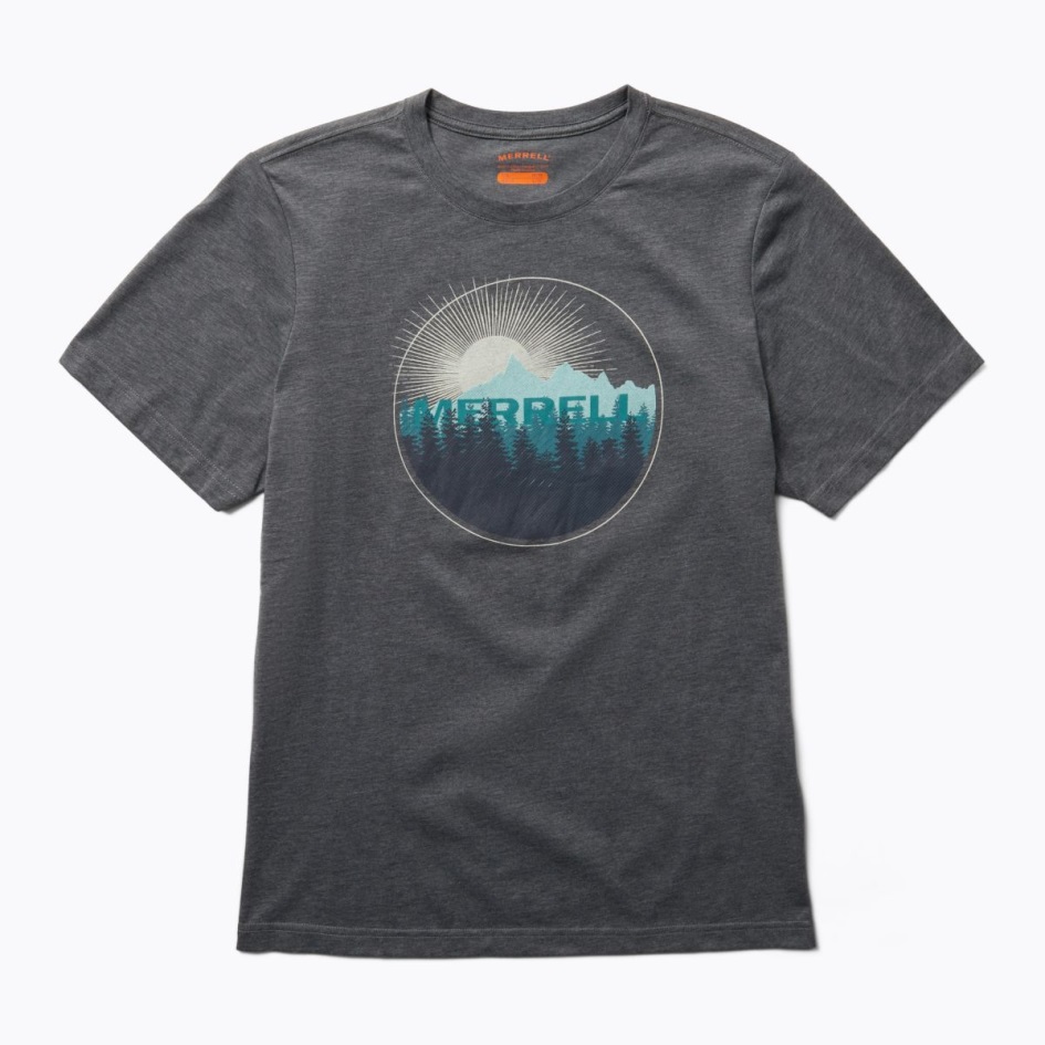 Merrell Miesten Merrell Sunset Tee Asfaltti Kanerva