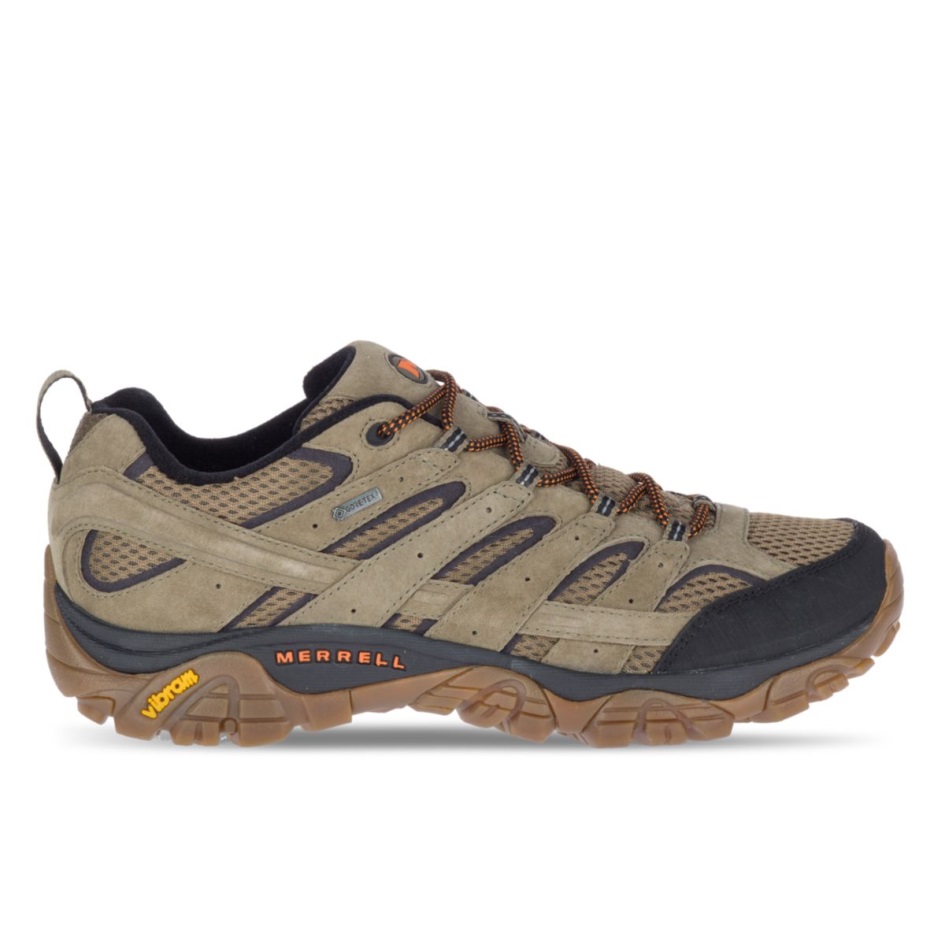 Merrell Miesten Moab 2 Nahkainen Gore-tex Oliivi