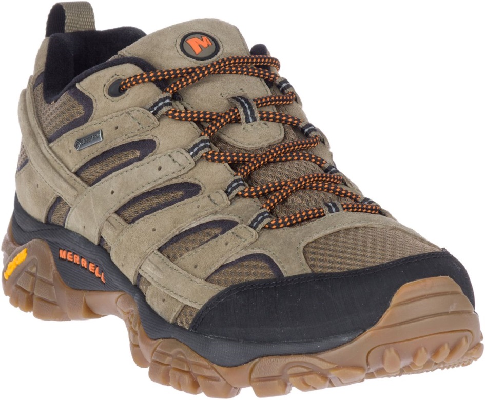 Merrell Miesten Moab 2 Nahkainen Gore-tex Oliivi