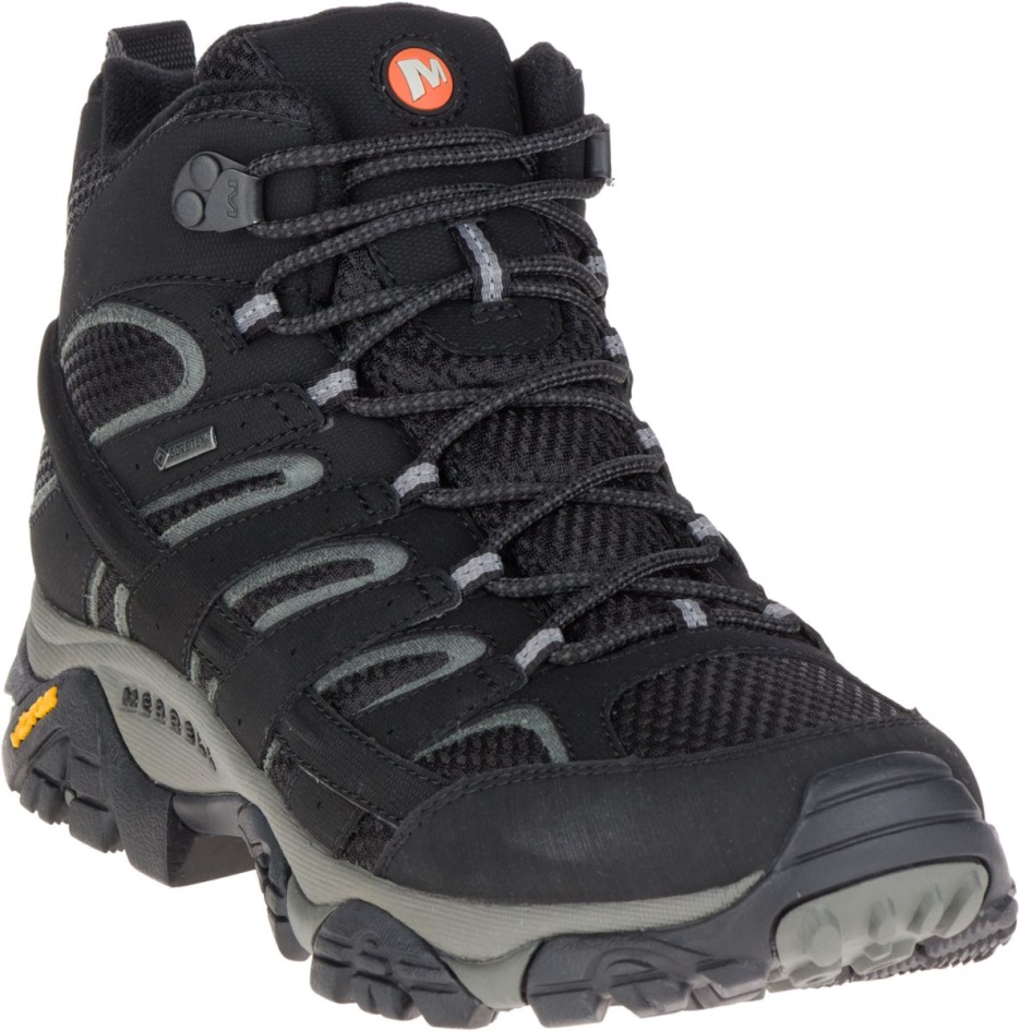 Merrell Miesten Moab 2 Mid Gore-tex Musta