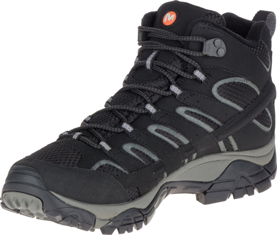 Merrell Miesten Moab 2 Mid Gore-tex Musta