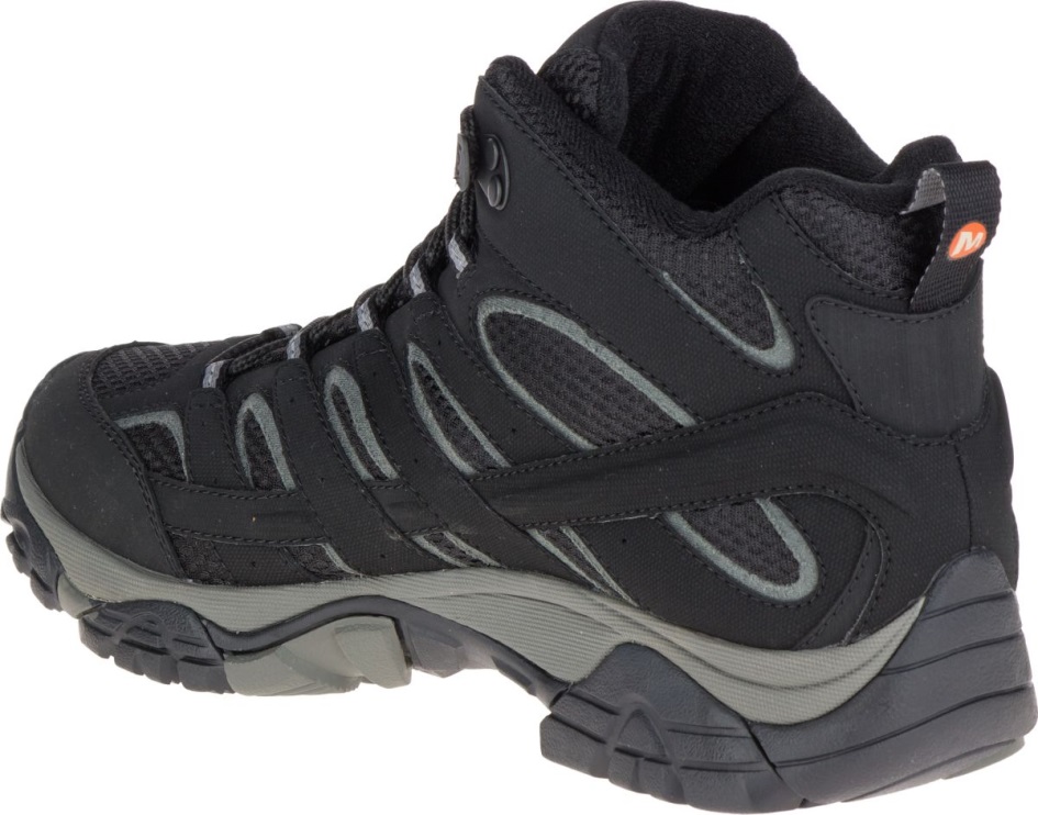 Merrell Miesten Moab 2 Mid Gore-tex Musta
