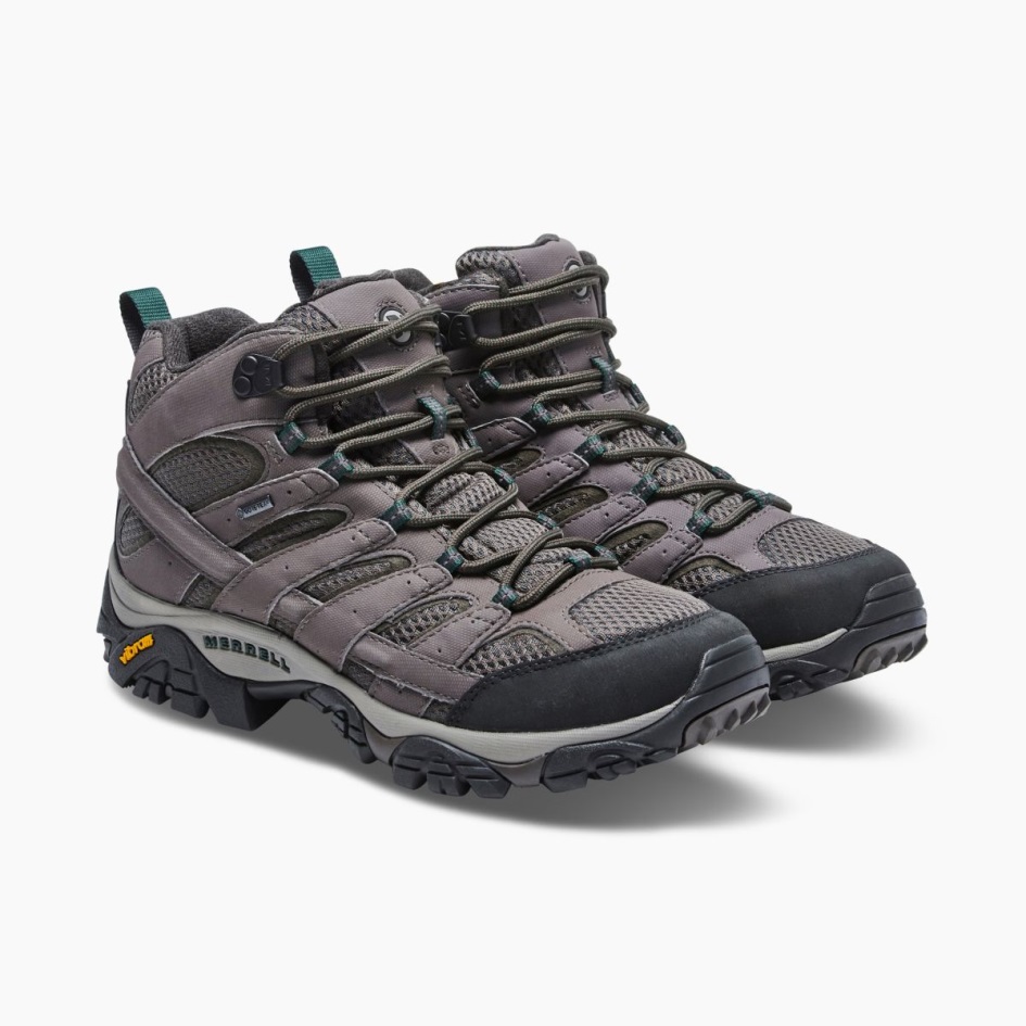 Merrell Miesten Moab 2 Mid Gore-tex Boulder