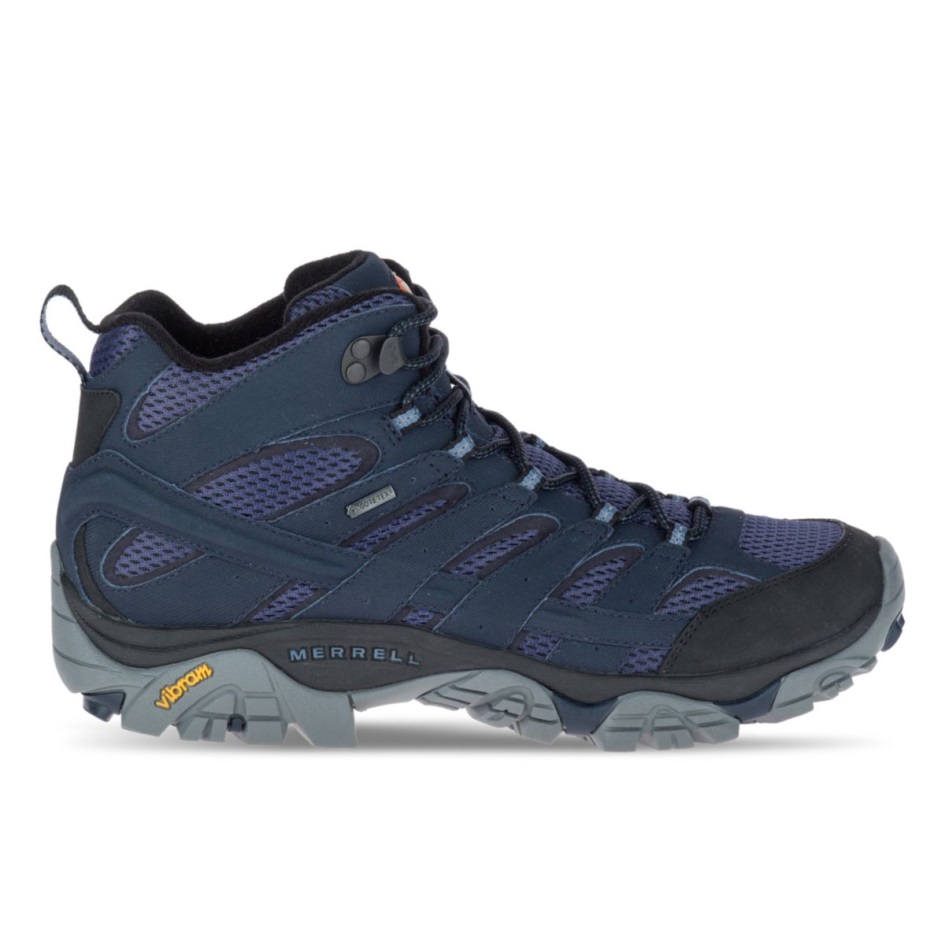 Merrell Miesten Moab 2 Mid Gore-tex Navy