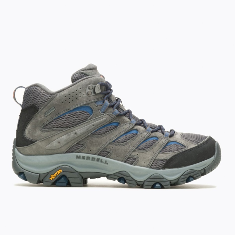 Merrell Miesten Moab 3 Mid Gore-tex Graniitti-poseidon