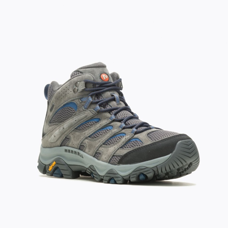 Merrell Miesten Moab 3 Mid Gore-tex Graniitti-poseidon